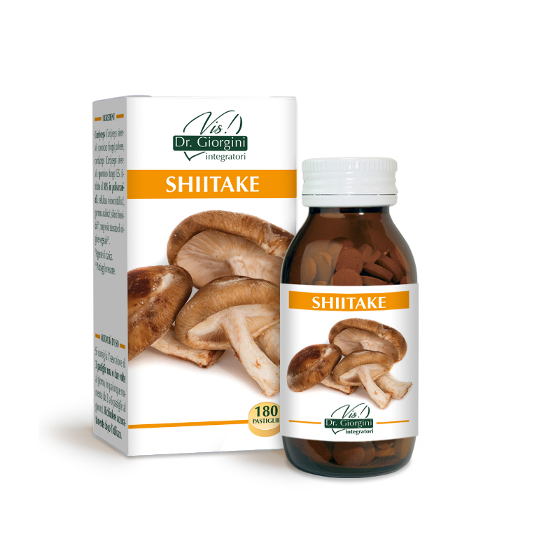 Dr Giorgini Shiitake Integratore per Difese Immunitarie 180 Pastiglie