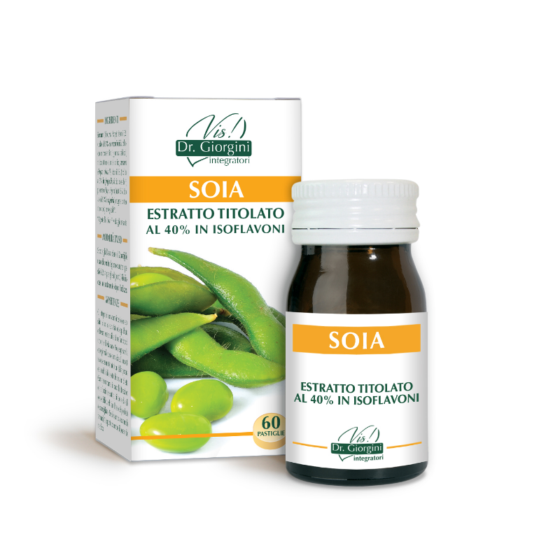 Dr Giorgini Soia Estratto Titolato Integratore per Benessere Donna 60 Pastiglie Dr Giorgini Soia Estratto Titolato Integratore per Benessere Donna 60 Pastiglie