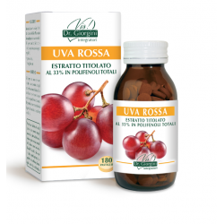 Dr Giorgini Uva Rossa Estratto Titolato Integratore per Circolazione 180 Pastiglie Dr Giorgini Uva Rossa Estratto Titolato Integratore per Circolazione 180 Pastiglie