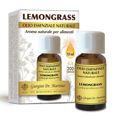 Dr Giorgini Lemongrass Olio Essenziale Naturale per Relax 10ml Dr Giorgini Lemongrass Olio Essenziale Naturale per Relax 10ml