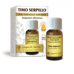 Dr Giorgini Timo Serpillo Olio Essenziale Naturale per Pelle 10ml Dr Giorgini Timo Serpillo Olio Essenziale Naturale per Pelle 10ml