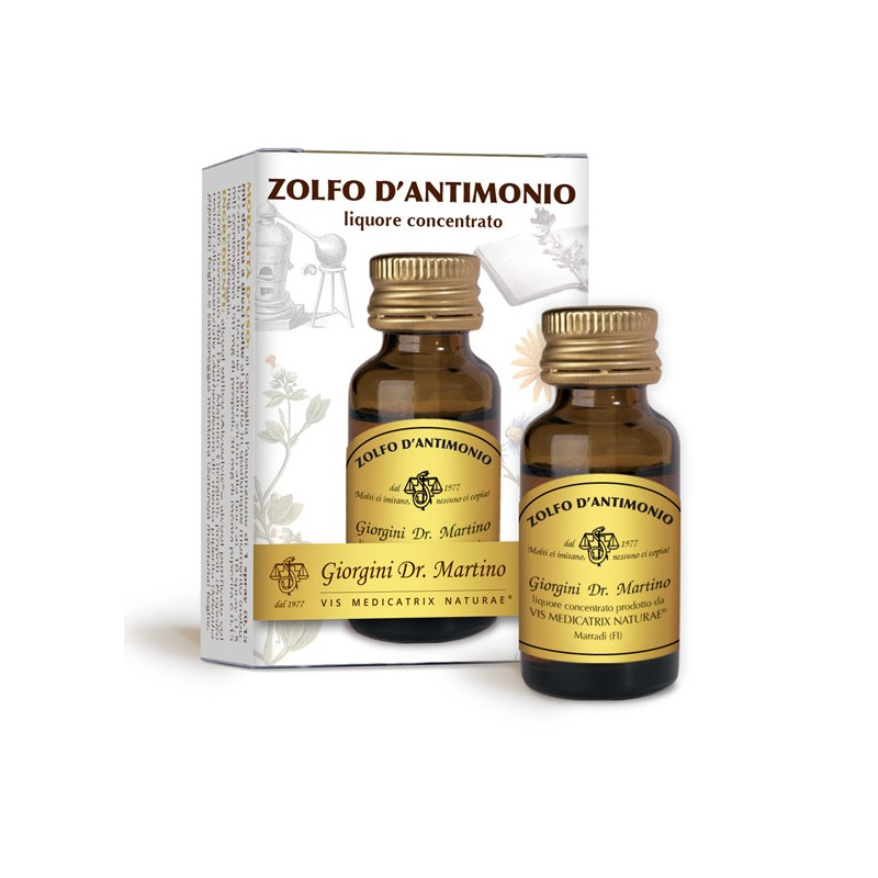 Dr Giorgini Zolfo D'Antimonio Olio Essenziale per Corpo 10ml Dr Giorgini Zolfo D'Antimonio Olio Essenziale per Corpo 10ml