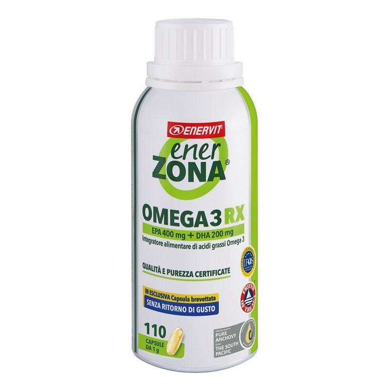 Enerzona Omega 3 RX Integratore Acidi Grassi 110 Capsule