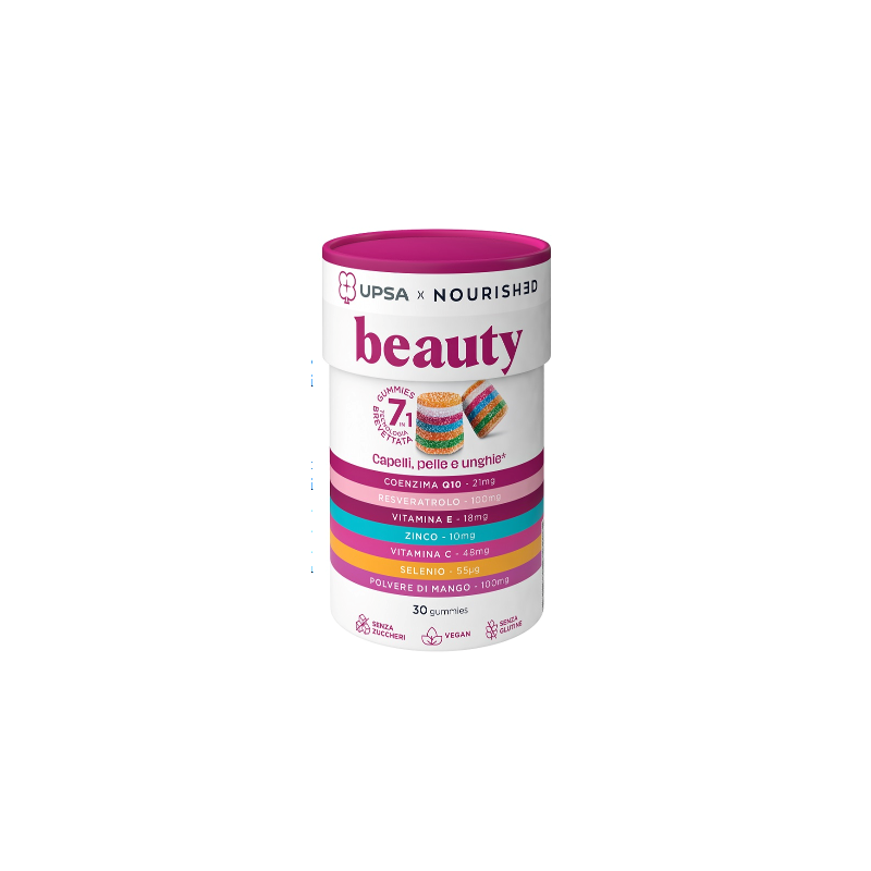 Beauty Integratore Capelli Unghie e Pelle 30 Caramelle Gommose Beauty Integratore Capelli Unghie e Pelle 30 Caramelle Gommose