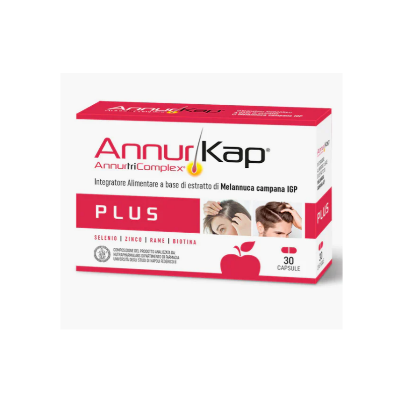 Annurkap Plus Integratore per Caduta dei Capelli 30 Compresse Annurkap Plus Integratore per Caduta dei Capelli 30 Compresse