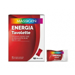 Massigen Energia Integratore Tonico Energetico 30 Tavolette