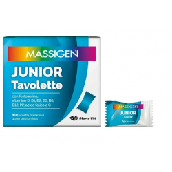 Massigen Junior Integratore contro Stanchezza 30 Tavolette