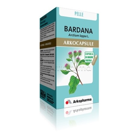 Arkocapsule Bardana Integratore per Depurare Corpo 45 Capsule Arkocapsule Bardana Integratore per Depurare Corpo 45 Capsule
