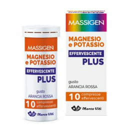 Massigen Magnesio e Potassio 10 Compresse Effervescenti