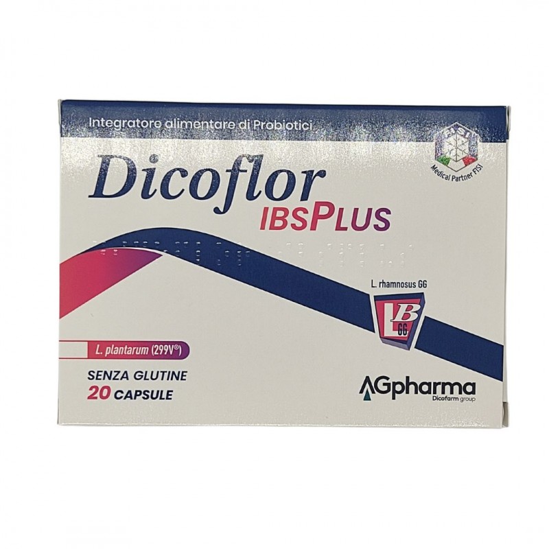 Dicoflor IBSPlus Integratori Fermenti Lattici 20 Capsule