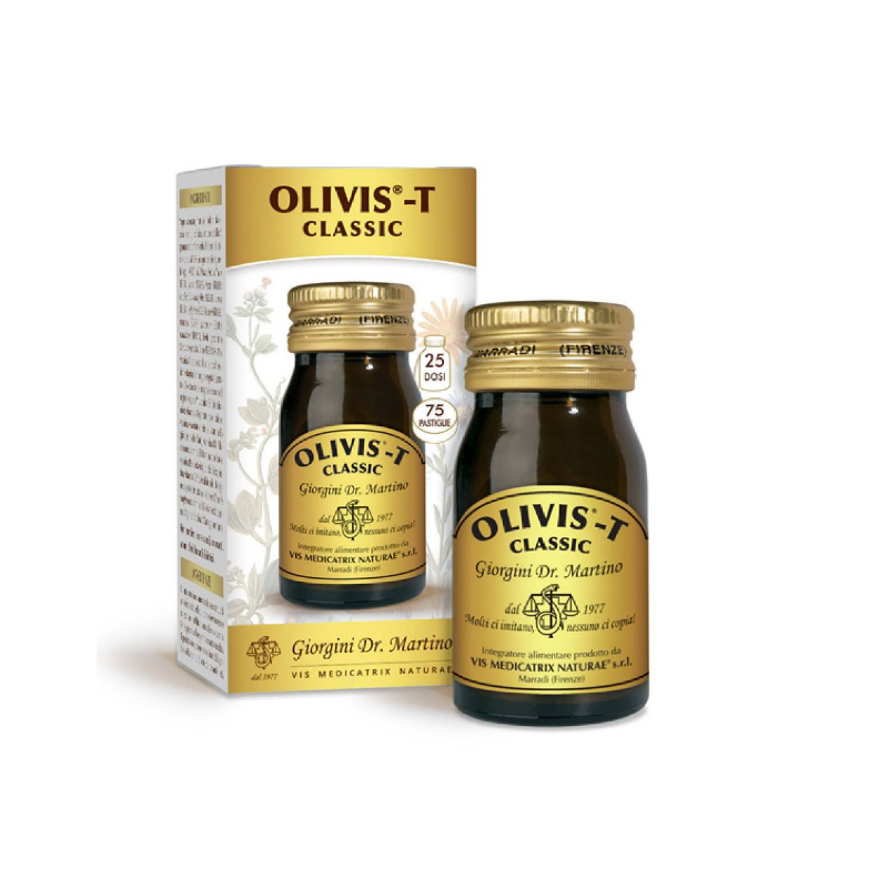 Dr Giorgini Olivis-T Classic Integratore per Cuore 75 Pastiglie Dr Giorgini Olivis-T Classic Integratore per Cuore 75 Pastiglie