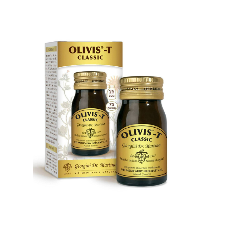 Dr Giorgini Olivis-T Classic Integratore per Benessere del Cuore 75 Pastiglie Dr Giorgini Olivis-T Classic Integratore per Benessere del Cuore 75 Pastiglie
