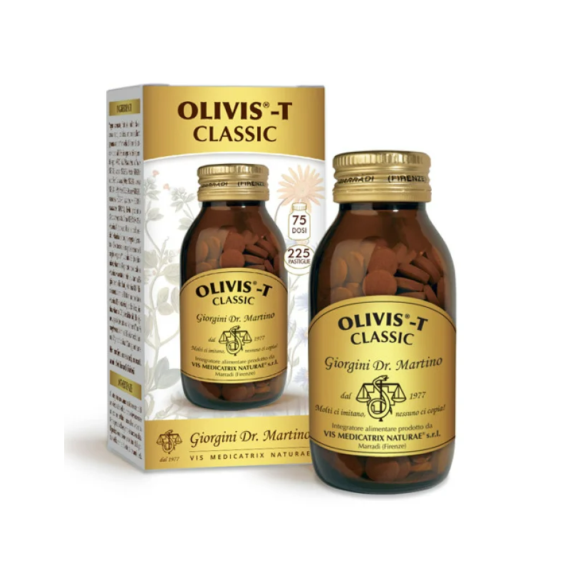 Dr Giorgini Olivis-T Classic Integratore per Cuore 225 Pastiglie
