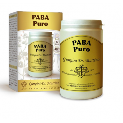 Dr Giorgini Paba Puro Integratore per la Pelle 400 Pastiglie Dr Giorgini Paba Puro Integratore per la Pelle 400 Pastiglie