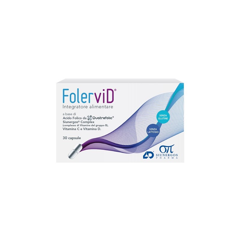 Folervid Integratore per Gravidanza 30 Capsule Folervid Integratore per Gravidanza 30 Capsule