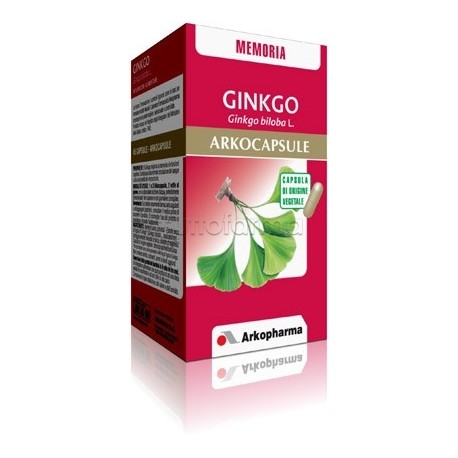 Arkocapsule Ginkgo Integratore per Memoria e Circolazione 45 Capsule Arkocapsule Ginkgo Integratore per Memoria e Circolazione 45 Capsule