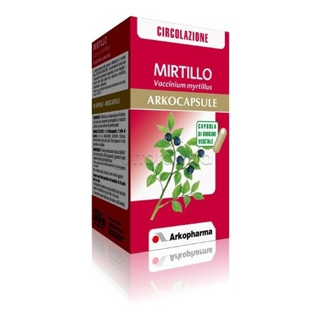Arkocapsule Mirtillo Bacche Integratore per Microcircolo e Gambe 90 Capsule Arkocapsule Mirtillo Bacche Integratore per Microcircolo e Gambe 90 Capsule