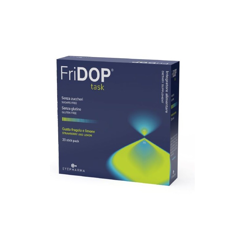 Fridop Task Integratore per Occhi e Vista 20 Stick