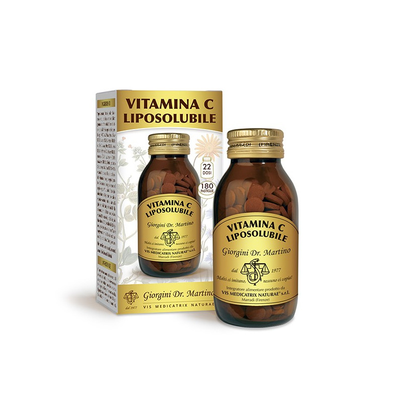 Dr Giorgini Vitamina C Liposolubile Integratore Ricostituente 180 Pastiglie