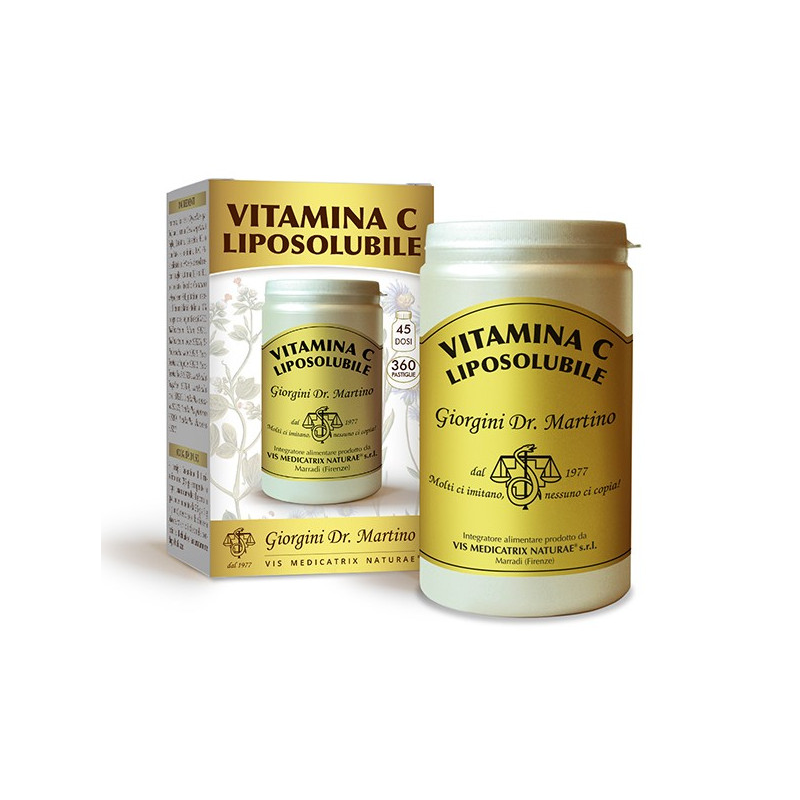 Dr Giorgini Vitamina C Liposolubile Integratore per Difese Immunitarie 360 Pastiglie