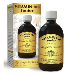 Dr Giorgini Vitamin 100 Junior Integratore Ricostituente Bambino 500ml Dr Giorgini Vitamin 100 Junior Integratore Ricostituente Bambino 500ml