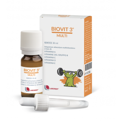 Biovit 3 Multi Gocce Integratore Energizzante 30ml Biovit 3 Multi Gocce Integratore Energizzante 30ml