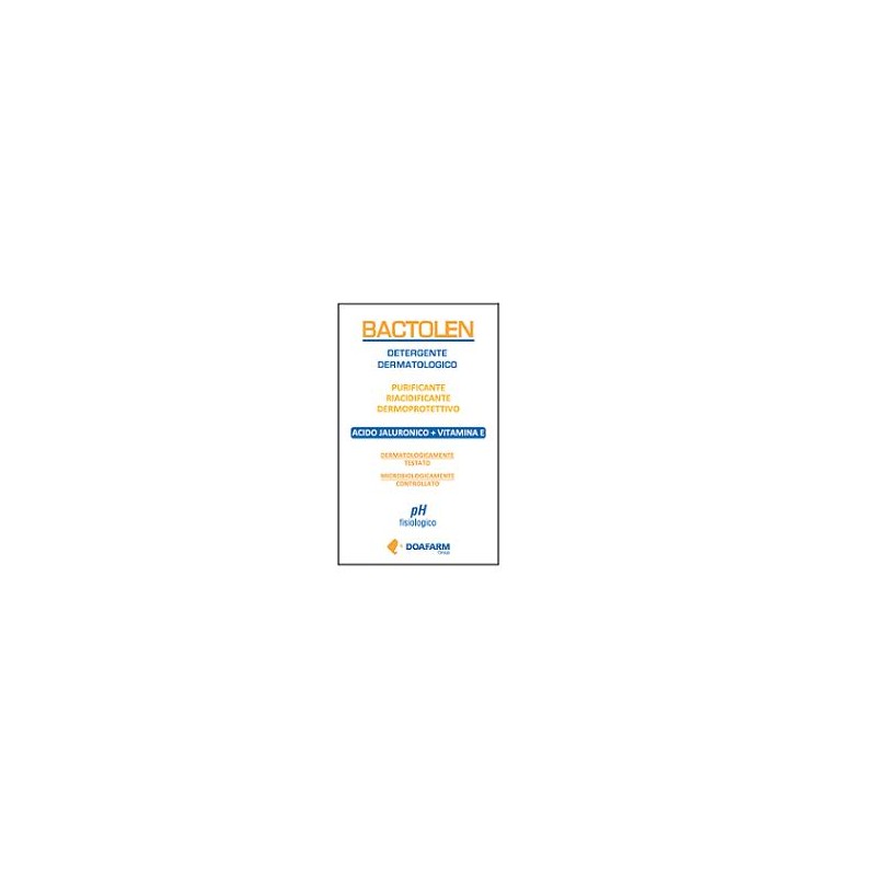 Bactolen Detergente Dermatologico Dermoprotettivo Corpo 250ml Bactolen Detergente Dermatologico Dermoprotettivo Corpo 250ml