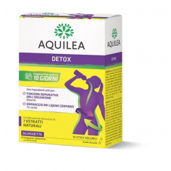 Aquilea Detox Integratore Depurativo 10 Stick Aquilea Detox Integratore Depurativo 10 Stick