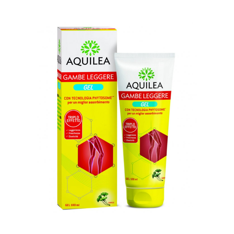 Aquilea Gambe Leggere Gel Lenitivo 100ml Aquilea Gambe Leggere Gel Lenitivo 100ml