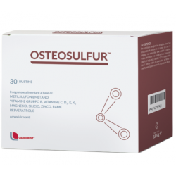Osteosulfur Integratore per Ossa e Articolazioni 30 Bustine Osteosulfur Integratore per Ossa e Articolazioni 30 Bustine