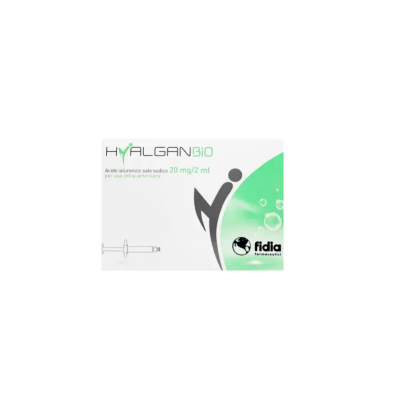 Hyalganbio Siringa Acido Ialuronico Intra-Articolare 20mg da 2ml