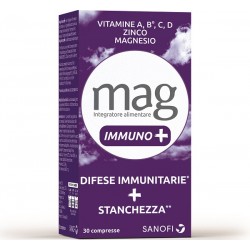 Mag Immuno + Integratore per Difese Immunitarie 30 Compresse Mag Immuno + Integratore per Difese Immunitarie 30 Compresse