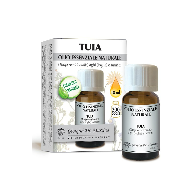 Dr Giorgini Thuja Olio Essenziale Naturale 10ml Dr Giorgini Thuja Olio Essenziale Naturale 10ml