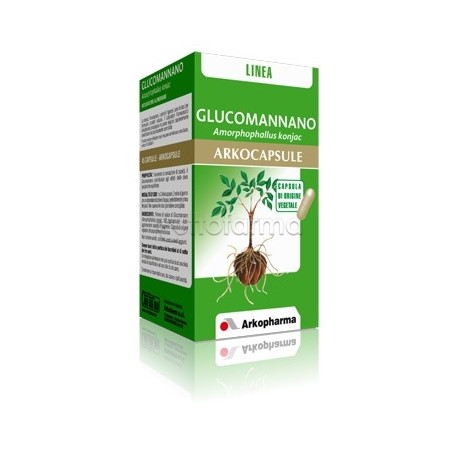 Arkocapsule Glucomannano Integratore per Controllo della Fame 45 Capsule Arkocapsule Glucomannano Integratore per Controllo della Fame 45 Capsule