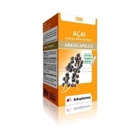 Arkocapsule Açai Integratore per Tono ed Energia 45 Capsule Arkocapsule Açai Integratore per Tono ed Energia 45 Capsule