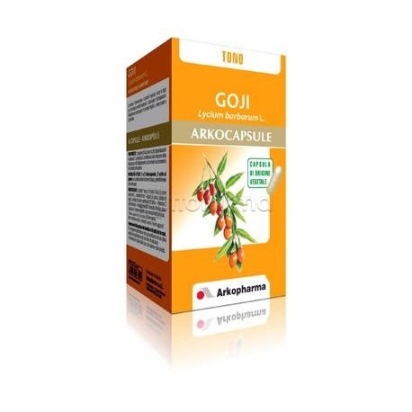 Arkocapsule Goji Integratore Antiossidante 45 Capsule Arkocapsule Goji Integratore Antiossidante 45 Capsule