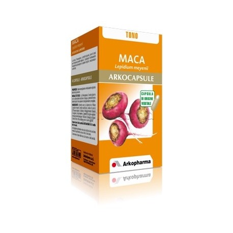 Arkocapsule Maca Integratore per Aumento Energia e Vitalità 45 Capsule Arkocapsule Maca Integratore per Aumento Energia e Vitalità 45 Capsule