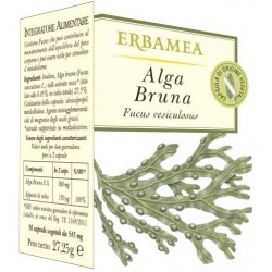 Erbamea Alga Bruna Integratore per Metabolismo 50 Opercoli Erbamea Alga Bruna Integratore per Metabolismo 50 Opercoli