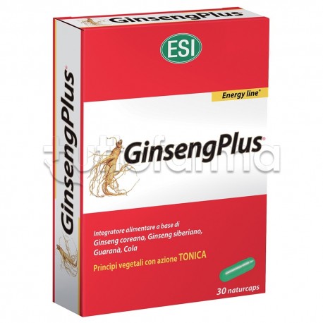 ESI GinsengPlus Integratore Energetico per Stanchezza 30 Capsule ESI GinsengPlus Integratore Energetico per Stanchezza 30 Capsule