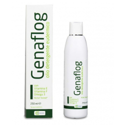 Genaflog Olio Detergente per Pelli Irritate 250ml Genaflog Olio Detergente per Pelli Irritate 250ml