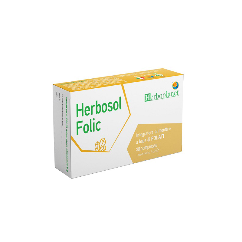 Herbosol Folic Integratore Gravidanza 30 Compresse