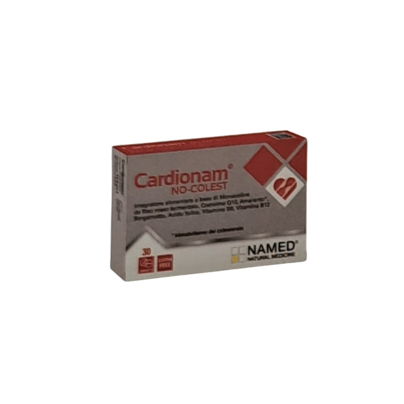 Named Cardionam No Colest ntegratore per il Colesterolo 30 Compresse
