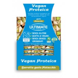 Ultimate Barretta Vegan Proteica al Pistacchio 24 Pezzi Ultimate Barretta Vegan Proteica al Pistacchio 24 Pezzi