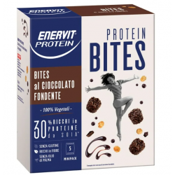 Enervit Protein Bites Fondente Vegetal Snack Vegetali 5 Minipack