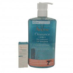 Avene Kit Cleanance Gel 400ml + Comedomed Concentrato 5ml