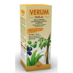 Verum Delilax Sciroppo Integratore Lassativo 216g Verum Delilax Sciroppo Integratore Lassativo 216g