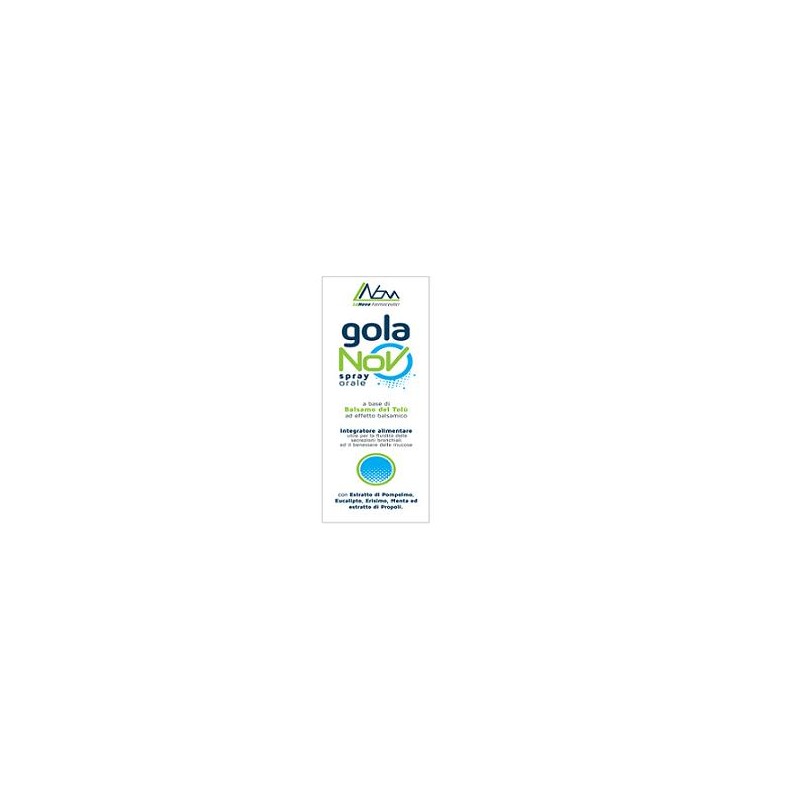 Golanova Integratore per Vie Respiratorie Spray 20ml Golanova Integratore per Vie Respiratorie Spray 20ml