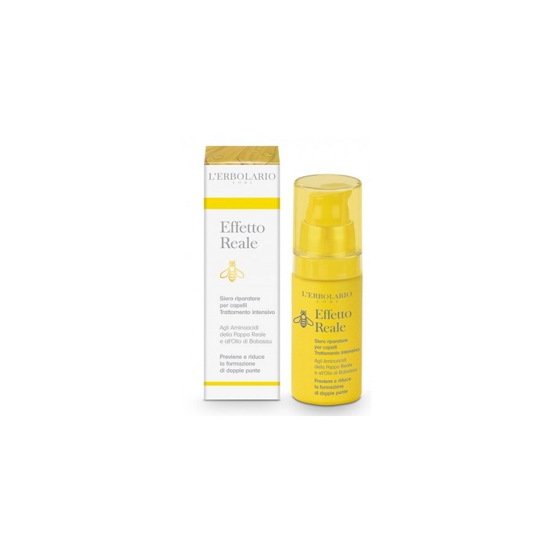 L'Erbolario Effetto Reale Siero Riparatore per Capelli 30ml