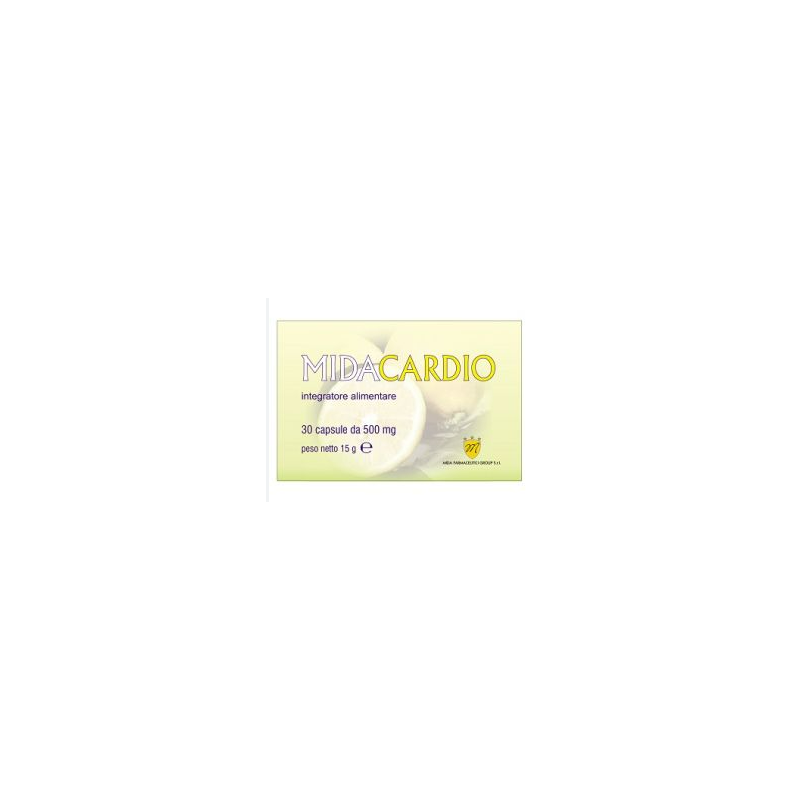 Midacardio Integratore per Colesterolo 30 Capsule Midacardio Integratore per Colesterolo 30 Capsule