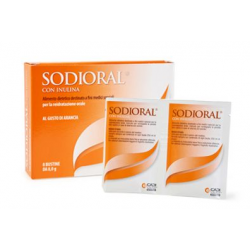Sodioral Inulina Integratore per Diarrea e Vomito 8 Bustine